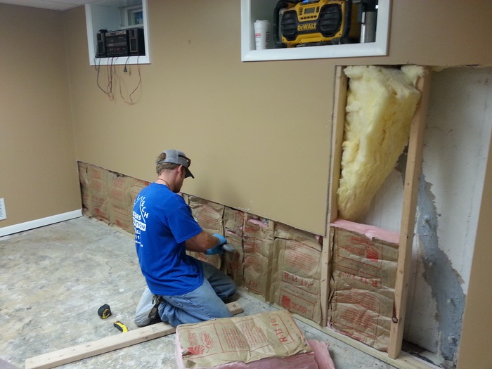 Water Damage Restoration Basement Remodeling Contractor in Northbrook
