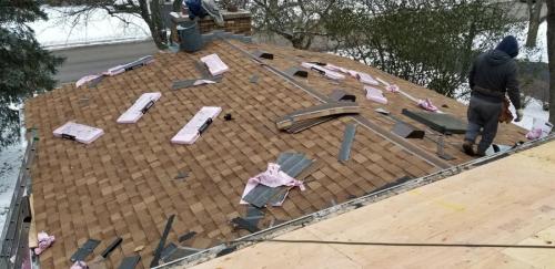 Attic Mold Remediation in Deerfield Results in Complete Roof Replacement by Contractor