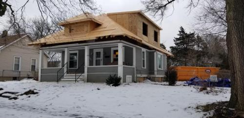 Fire Restoration Project in Elgin by Local Restoration Company