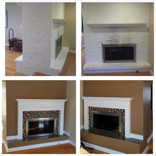 Fireplace Rehab in Deerfield